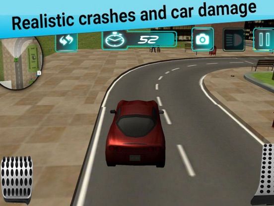 UbTaxi Car Sim App Screenshot
