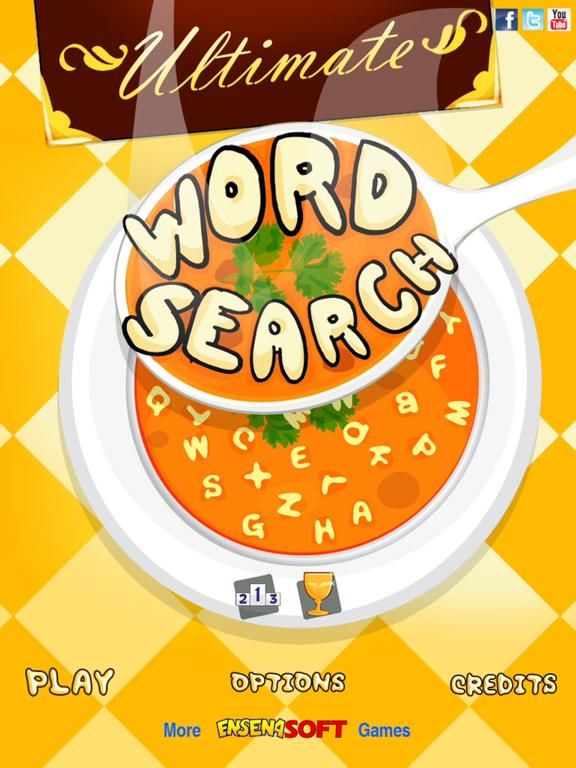Ultimate Word Search Free (Wordsearch) game screenshot