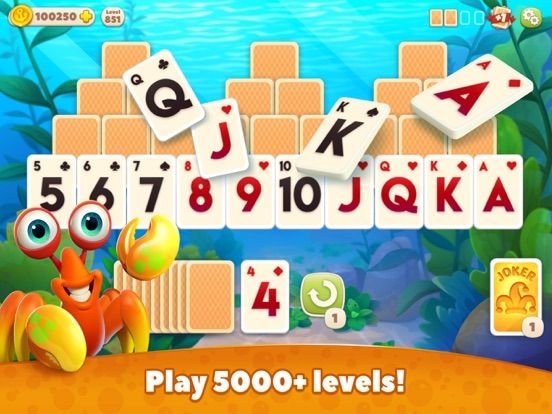 Undersea Solitaire Tripeaks App Screenshot
