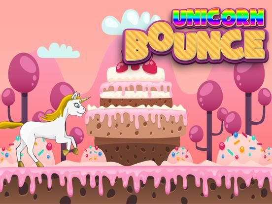 Unicorn Bounce App Screenshot