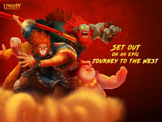 Unruly Heroes App Screenshot