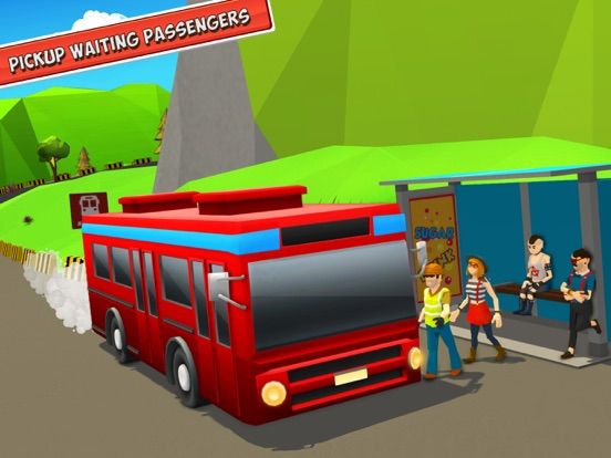 Uphill Bus Driving Adventure game screenshot