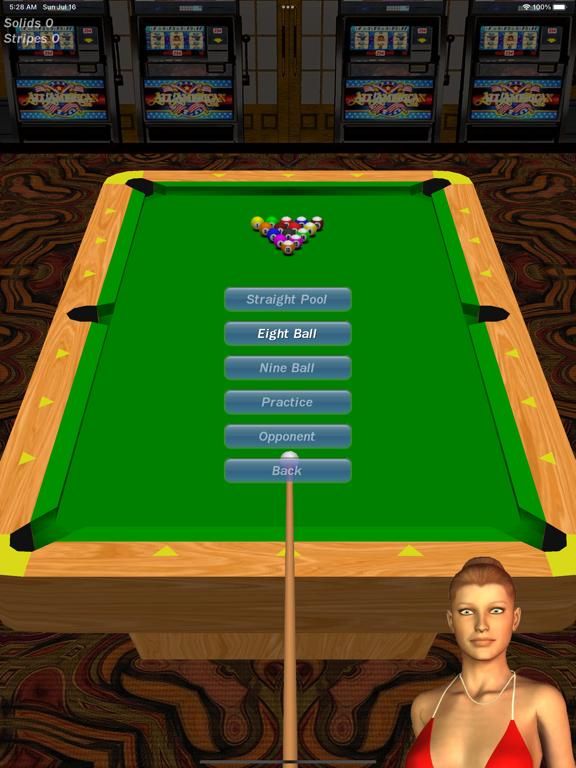 Vegas Pool Sharks HD game screenshot