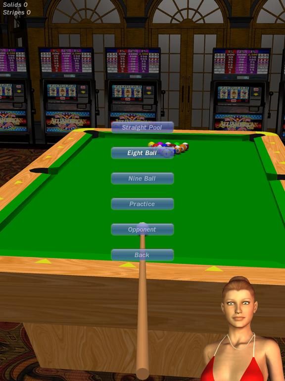 Vegas Pool Sharks HD Lite game screenshot