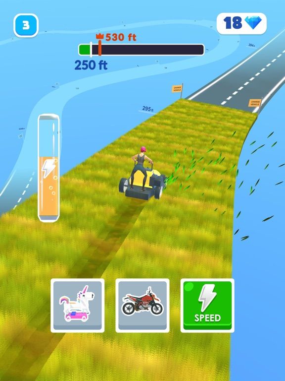 Vehicle Race 3D App Screenshot