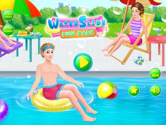 Vertical Water Loop Park Fun App Screenshot