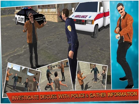 Virtual Detective Crime Series App Screenshot