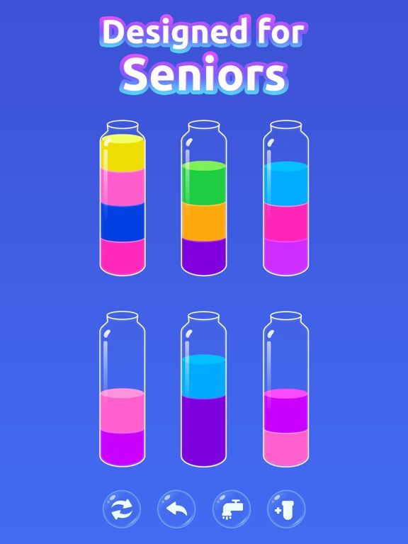 Vita Color Sort for Seniors game screenshot