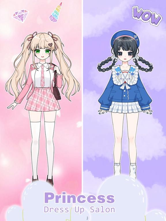 Vlinder Princess:Dress Up Game App Screenshot