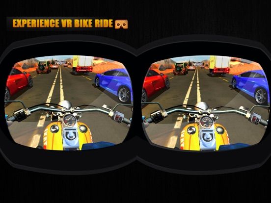 VR Highway Moto Bike Racer game screenshot