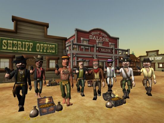 VR Western Wild West game screenshot