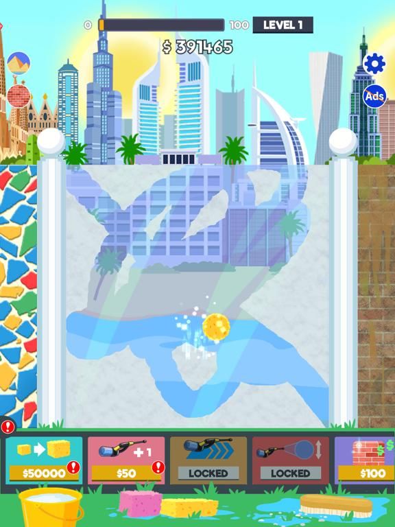 Wall Clean game screenshot