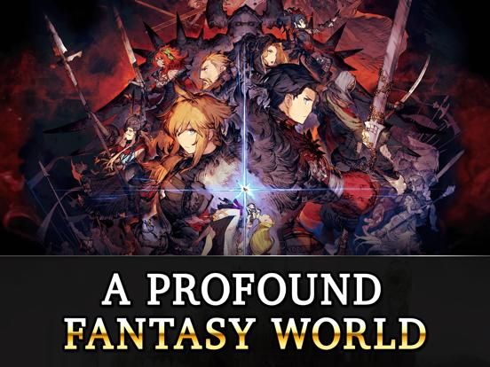 WAR OF THE VISIONS FFBE App Screenshot