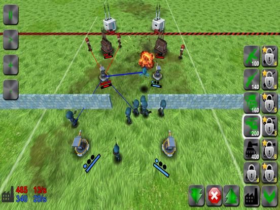 WAR! Showdown game screenshot