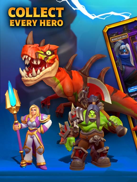 Warcraft Rumble game screenshot