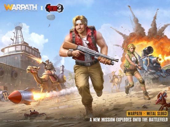Warpath App Screenshot