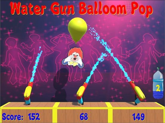 Water Gun Balloon Pop Pro game screenshot