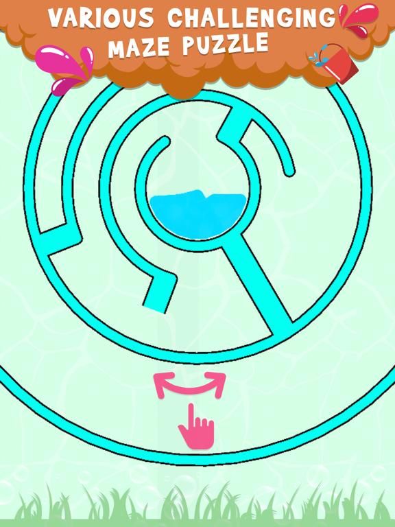 Water Slider Maze App Screenshot