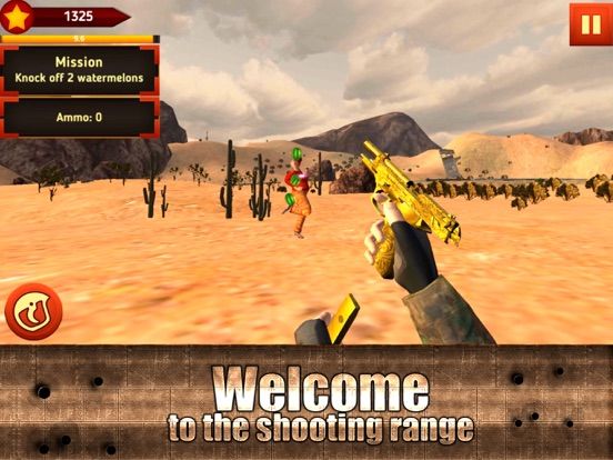 Watermelon Shooting Ranger Pro game screenshot
