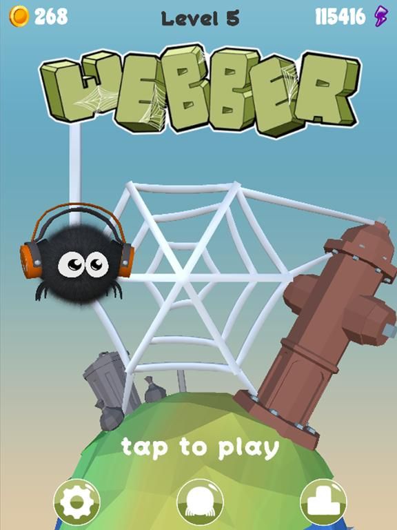 Webber game screenshot