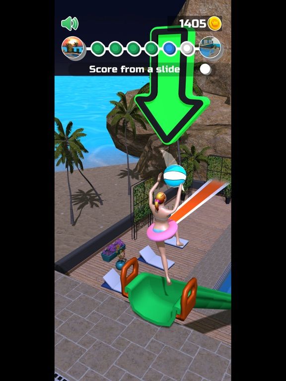 Wet Hoops game screenshot
