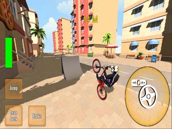 Wheelie Bike 3D App Screenshot