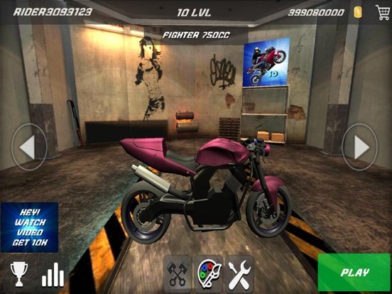 Wheelie Rider 2D game screenshot
