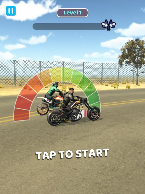 Wheelie Rider game screenshot