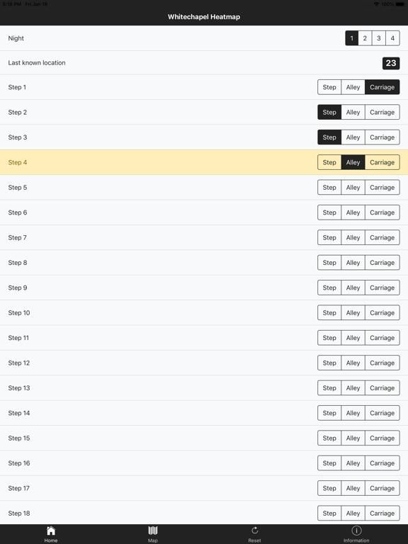 Whitechapel Heatmap App Screenshot