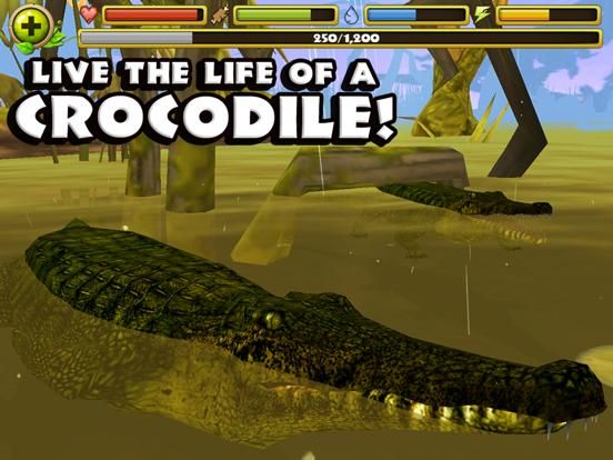 Wildlife Simulator: Crocodile game screenshot