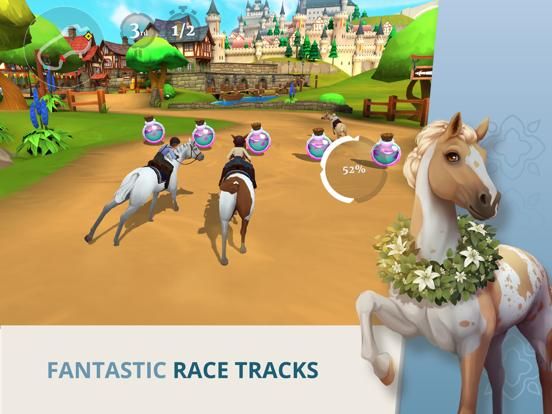 Wildshade: fantasy horse races game screenshot