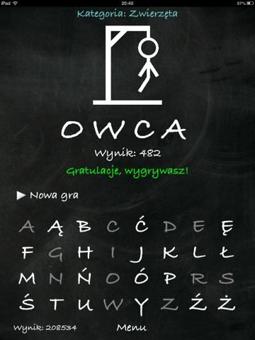 Wisielec App Screenshot
