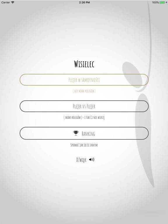 Wisielec gra App Screenshot