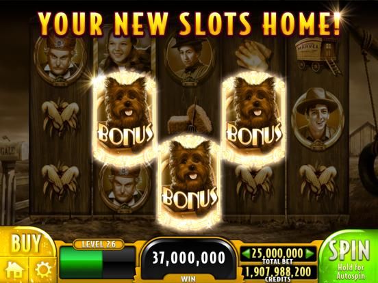 Wizard of Oz Slots Free Casino game screenshot
