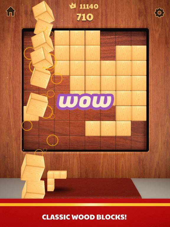 Wood Blocks 3D App Screenshot