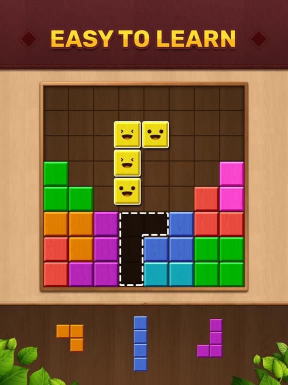 Wood Color Block: Puzzle Game game screenshot
