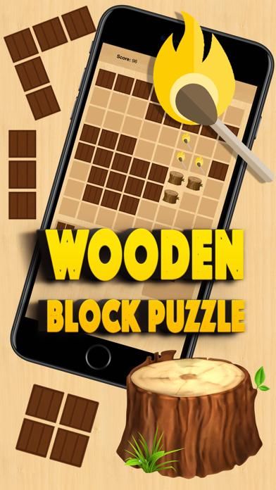 Wooden Block Puzzle game screenshot