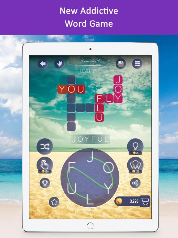 Word Beach: Word Games for Fun game screenshot