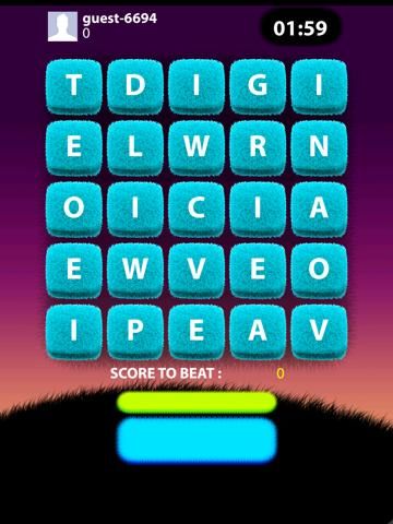 Word Break game screenshot
