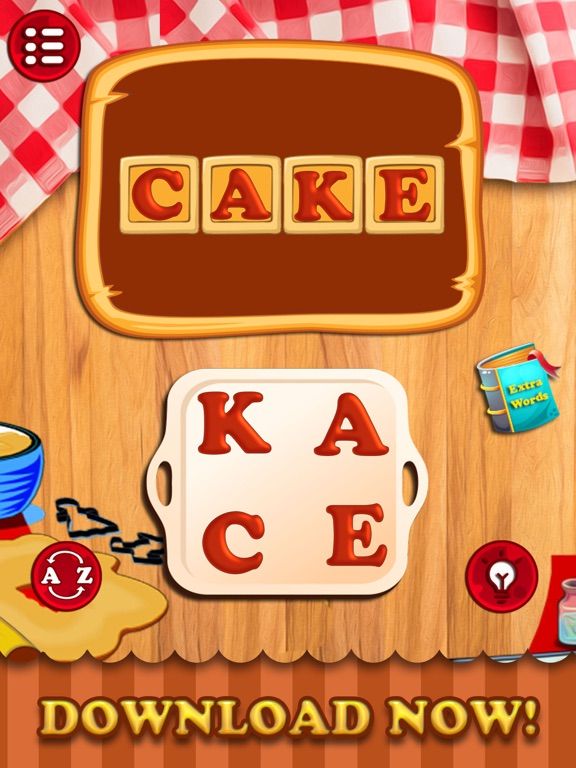 Word Cake Mania game screenshot