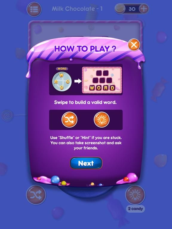 Word Candy Puzzle Connect App Screenshot