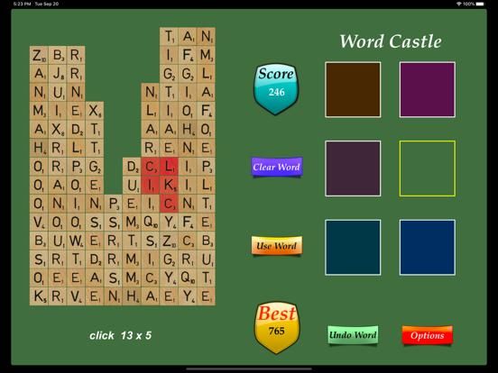 Word Castle game screenshot