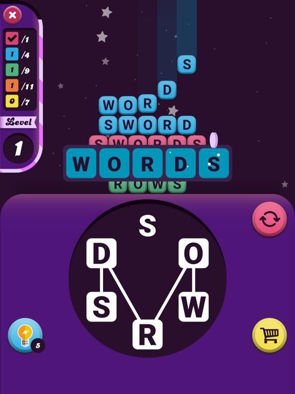 Word Challenge: Fun Word Game App Screenshot
