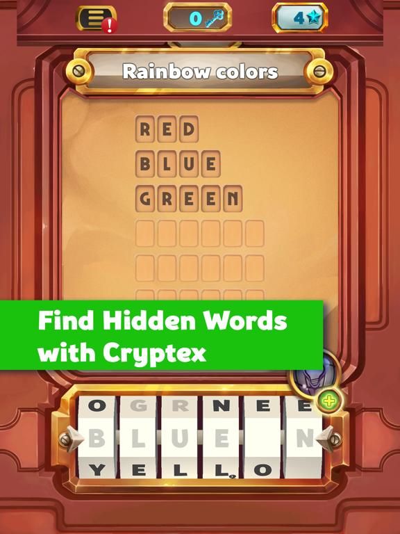 Word Cryptex game screenshot
