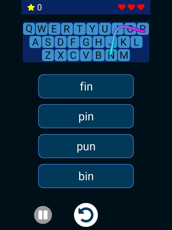 Word Curve App Screenshot