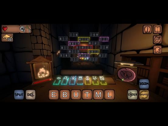 Word Dungeons game screenshot