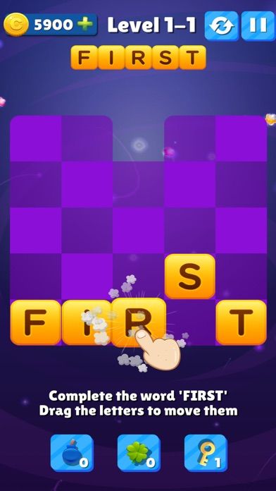 Word Find game screenshot