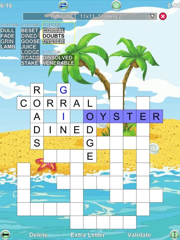 Word Fit Puzzle plus game screenshot