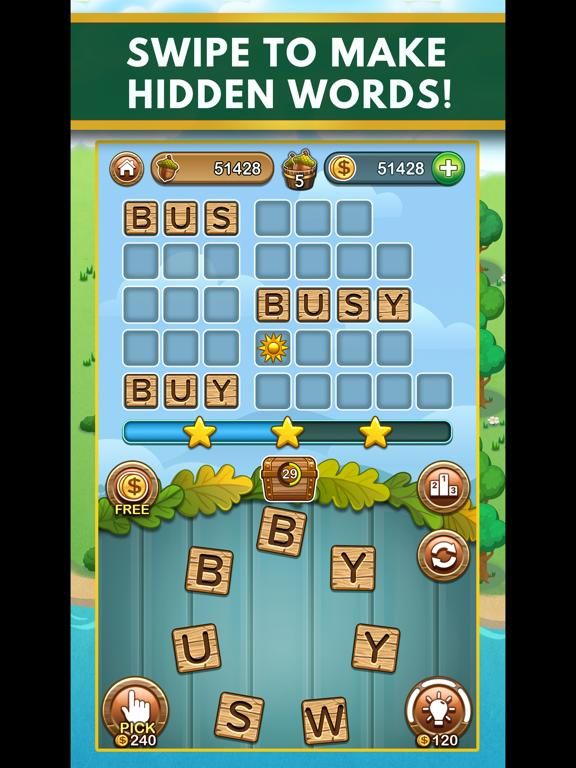 Word Forest: Word Games Puzzle App Screenshot