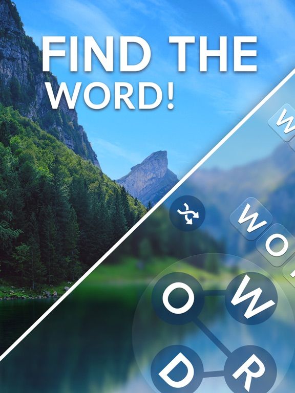 Word Games : Naturescape App Screenshot